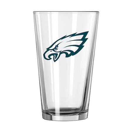 Logo Brands Philadelphia Eagles 16oz Gameday Pint Glass 624-G16P-1